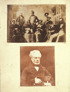 Group portrait with seven people by Unbekannt Unbekannt